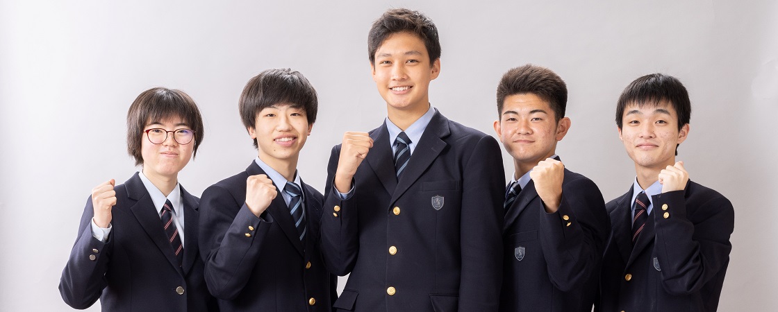 生徒会役員集合写真